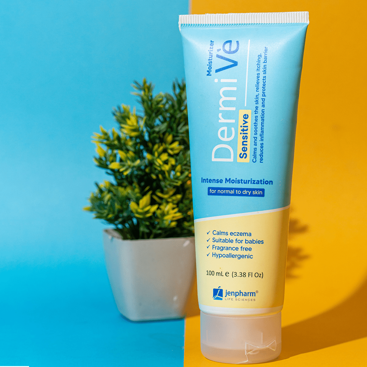 DermiVe Sensitive Moisturizer – 100ml