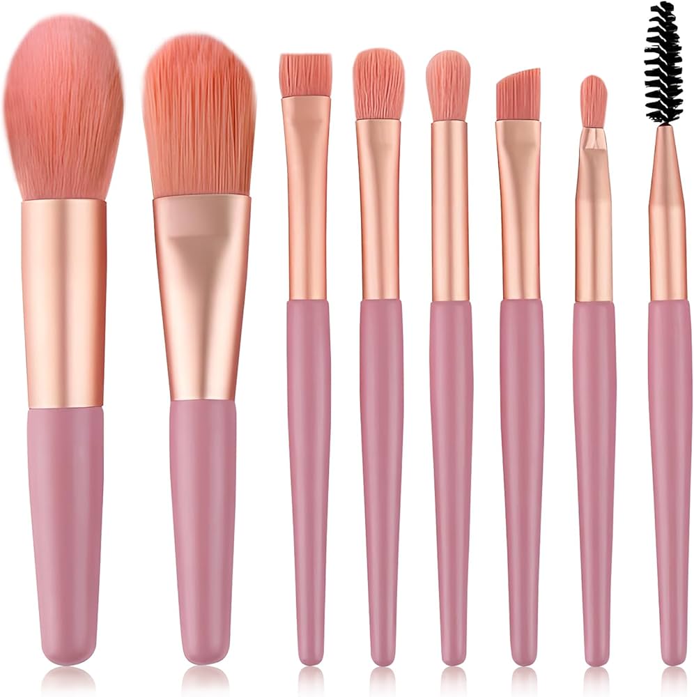 8 in 1 Makeup Brush Set In 3 Colours