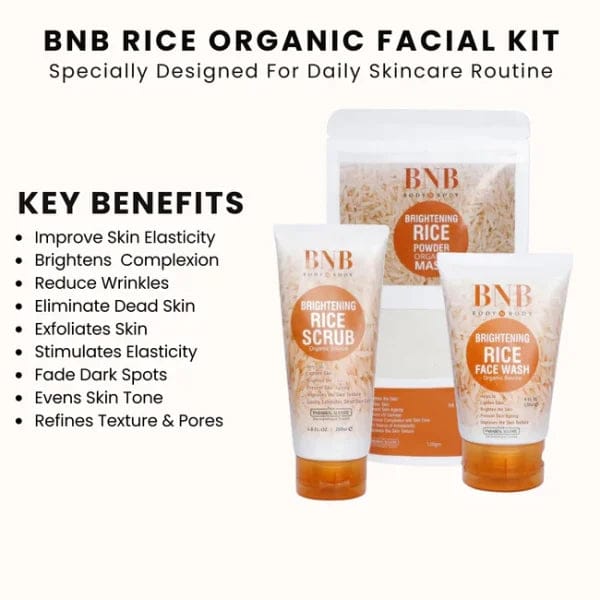 BNB Rice Brightening Glow Kit