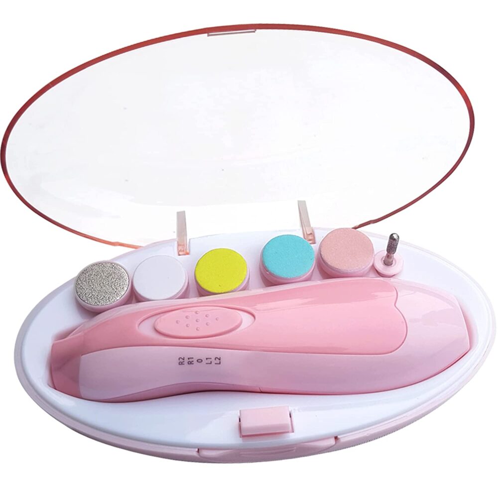 Baby Boss Electric Nail Filer & Trimmer – Random Color